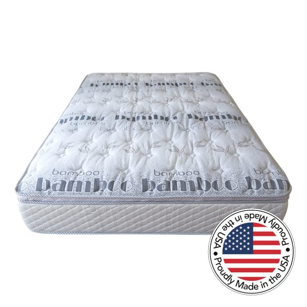 13" One Inch Super Soft Quilt Euro Top Mattress (MPS1302) Proudly Made in the USA