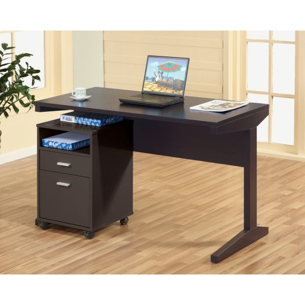 Contemporary Red Cocoa Writing Desk (11447) - Image 3