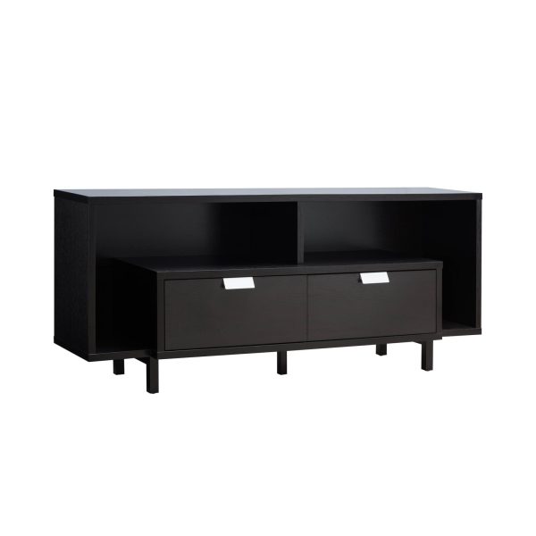 Red Cocoa TV Stand with Drawers & Shelves 60-Inch Media Console (212957) - Image 3