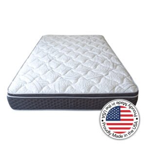 13" Half Inch Quilt Euro Top Mattress (MPS1301) Proudly Made in the USA