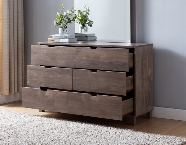 6 Drawer Dresser Hazelnut (Y2204) - Image 2