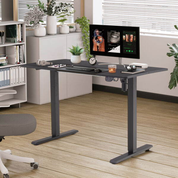 Electric Height Adjustable Standing Desk with Memory Preset Controller Panel (DSK831)