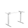 White Height Adjustable Dual Motor 3 Stage Standing Desk Frame (XYL-812)