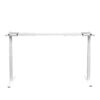 White Height Adjustable Dual Motor 3 Stage Standing Desk Frame (XYL-812)