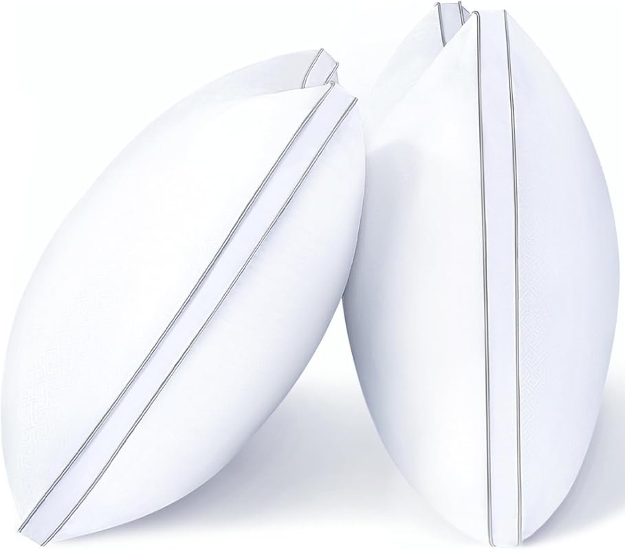 Viewstar Hotel Quality Gusseted Down Alternative Pillows, Queen Size S