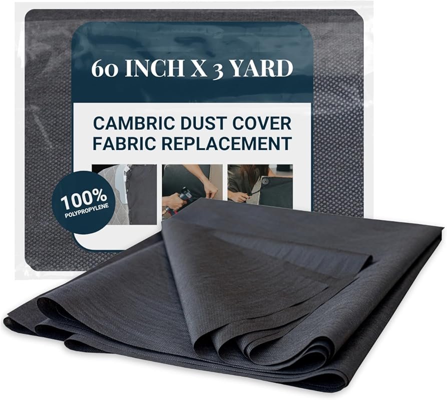 Durable Cambric Upholstery Dust Cover Fabric for Sofas, Chairs, and Bo