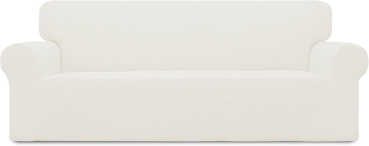 Easy-Going Stretch Sofa Slipcover, 1-Piece Couch Cover with Elastic Bottom