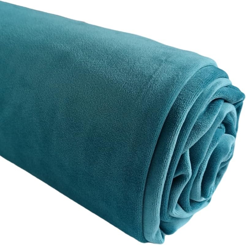 TinaKim Soft Upholstery Velvet Fabric for Sofa Chair Couch Cover Mater