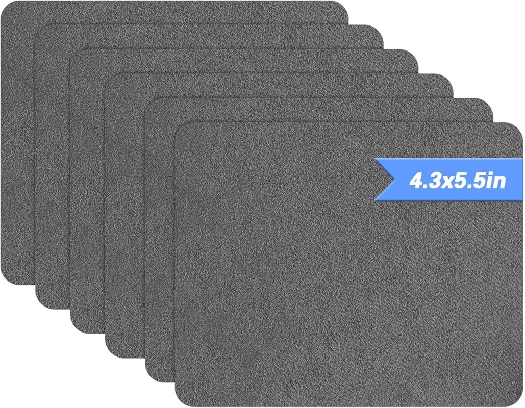 Azobur Sofa Fabric Repair Patch, 6 Piece Microfiber Patches, Self Adhe