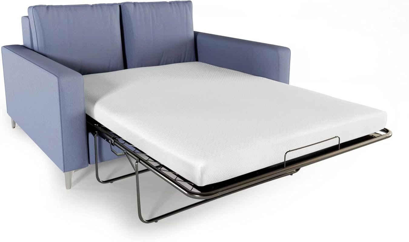 CertiPUR-US Certified 4.7 Inch Memory Foam Replacement Mattress with W