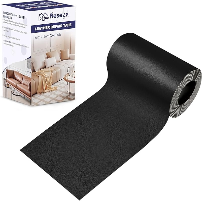 Self-Adhesive Leather Repair Patch Tape Kit for Sofa, Couch, Furniture