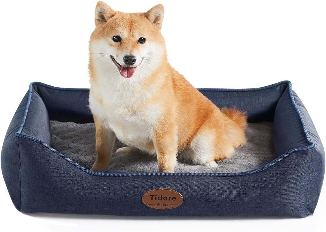 Orthopedic Dog Sofa: Durable Egg Crate Foam Couch with Washable Waterp