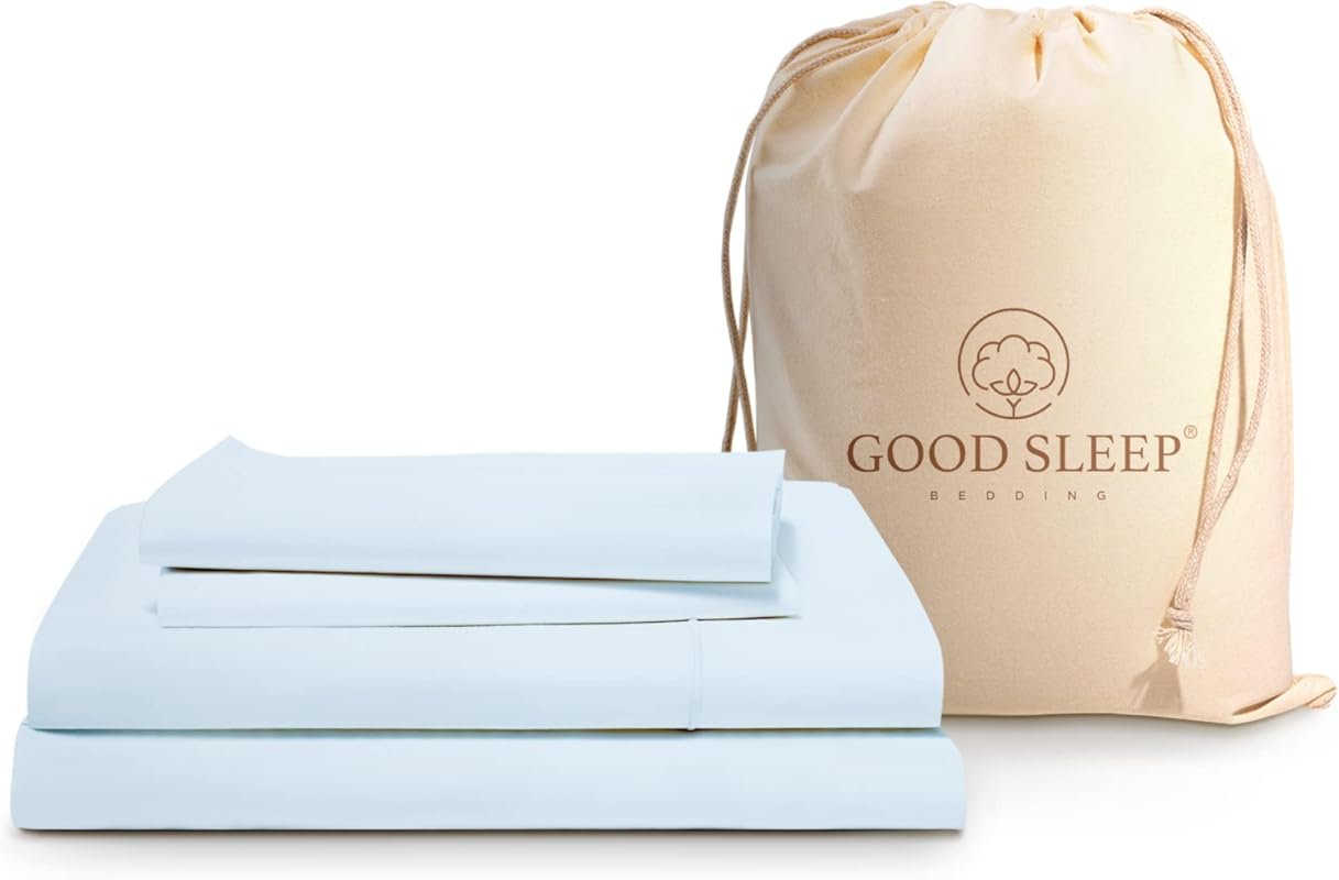 Good Sleep Bedding King Size Sheets, 100% Cotton, 4 Pc, 800 Thread Count
