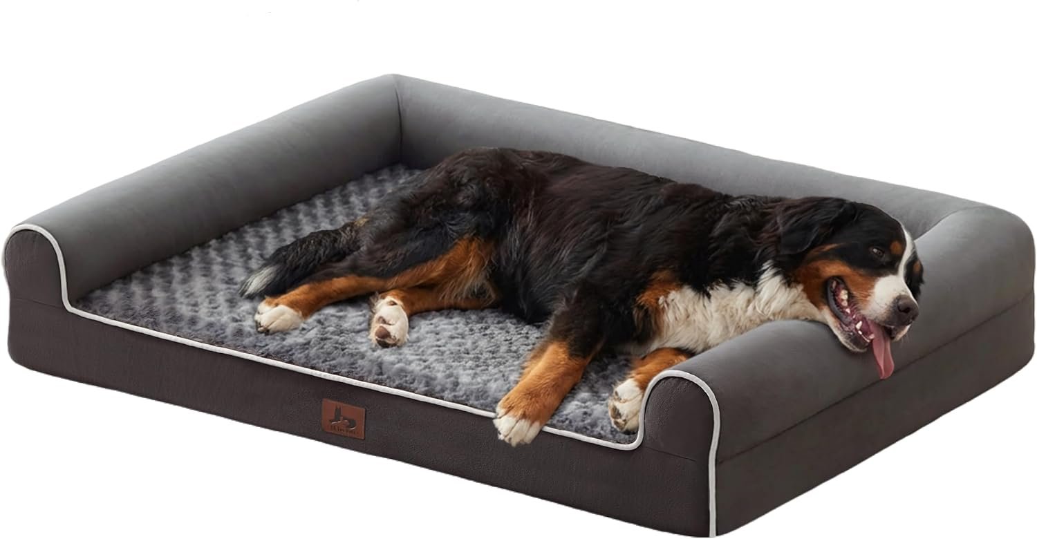 Large Dog Beds Large Sized Dogs 45x35x7 Inch, Orthopedic XXL XL Dog Be