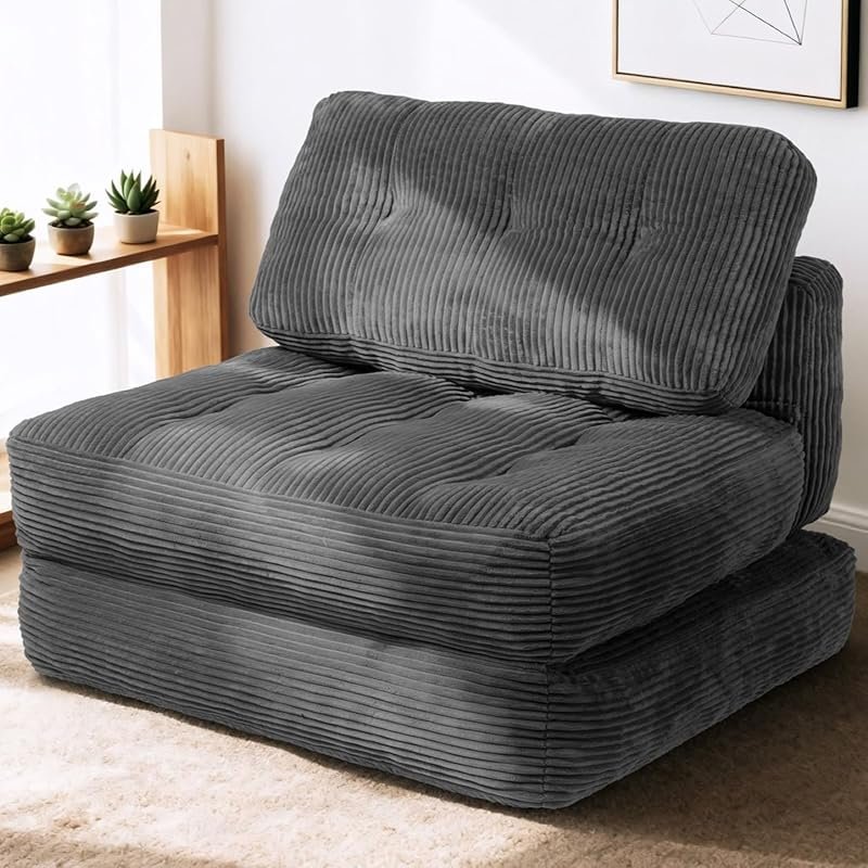 Art3d 3-in-1 Folding Sofa Bed – Convertible Sleeper with Pillow