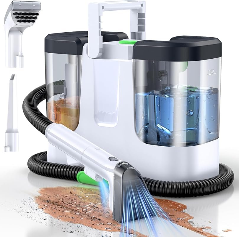 LABIGO Portable Upholstery and Sofa Cleaner for Deep Cleaning Pet Mess